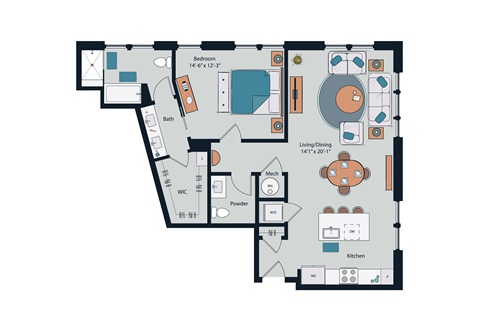 31 Laurens Street Studio-3 Beds Apartment for Rent - Photo Gallery 93